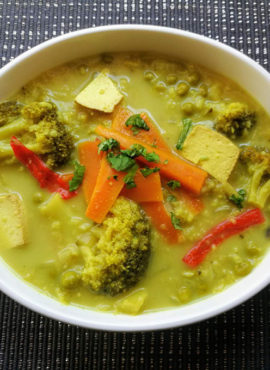 currys kókusztejes zöldségleves recept vegánblog