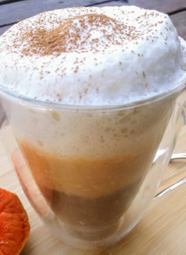 sütőtökös latte recept vegánblog