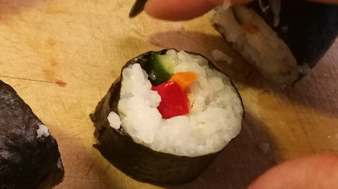 vegán sushi recept vegánblog