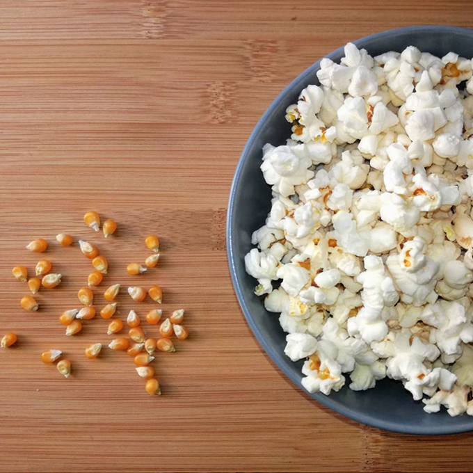 olajmentes popcorn recept