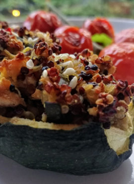 töltött cukkini recept vegánblog