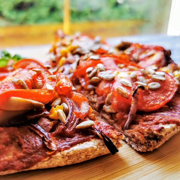 vegan pizza recept vegánblog
