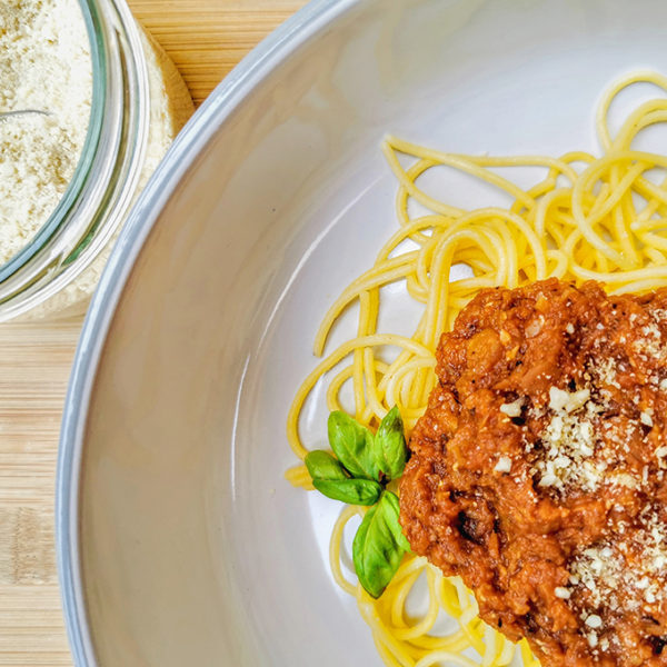 vegán bolognai spagetti recept vegánblog.