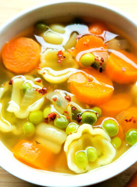 vegán zöldborsó leves recept vegánblog