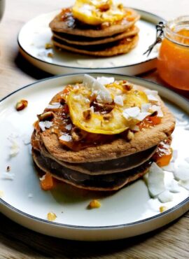 mézeskalács ízű palacsinta vegánblog recept
