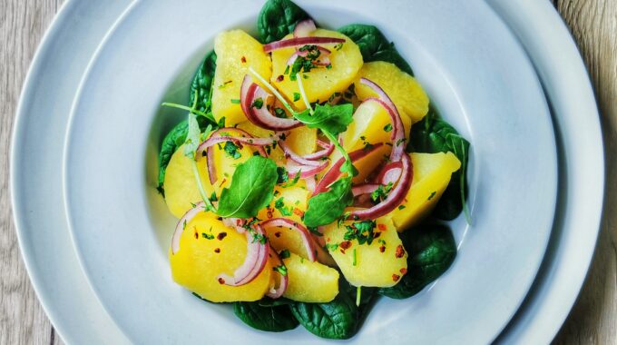 Alakbarát krumplisaláta veganblog recept