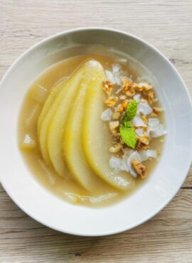 Körteleves recept