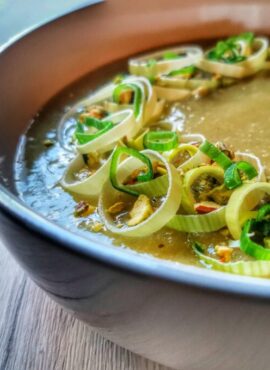 póréhagyma krémleves recept