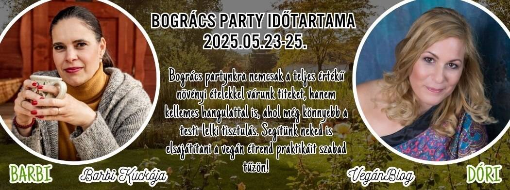 Vegán bogrács party főzőtábor a Vegán Blog rendezésében az egészséges szabad tűzön készített ételekért.