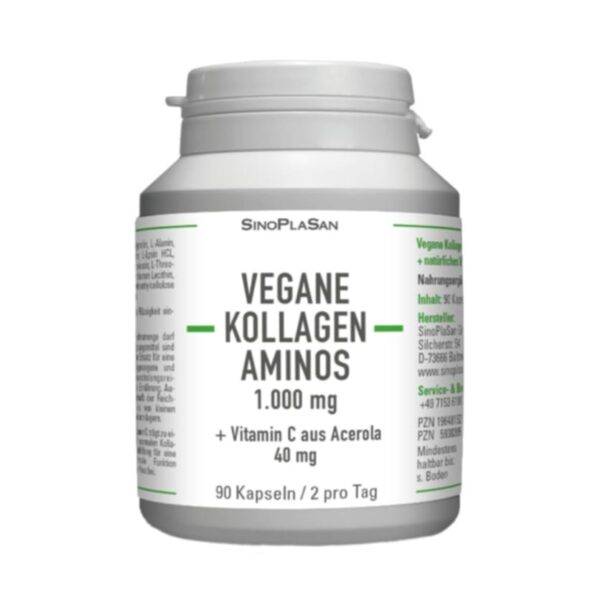 Sinoplasan Vollagén® - Vegán Kollagén-serkentő + C-vitamin 90 kapszula