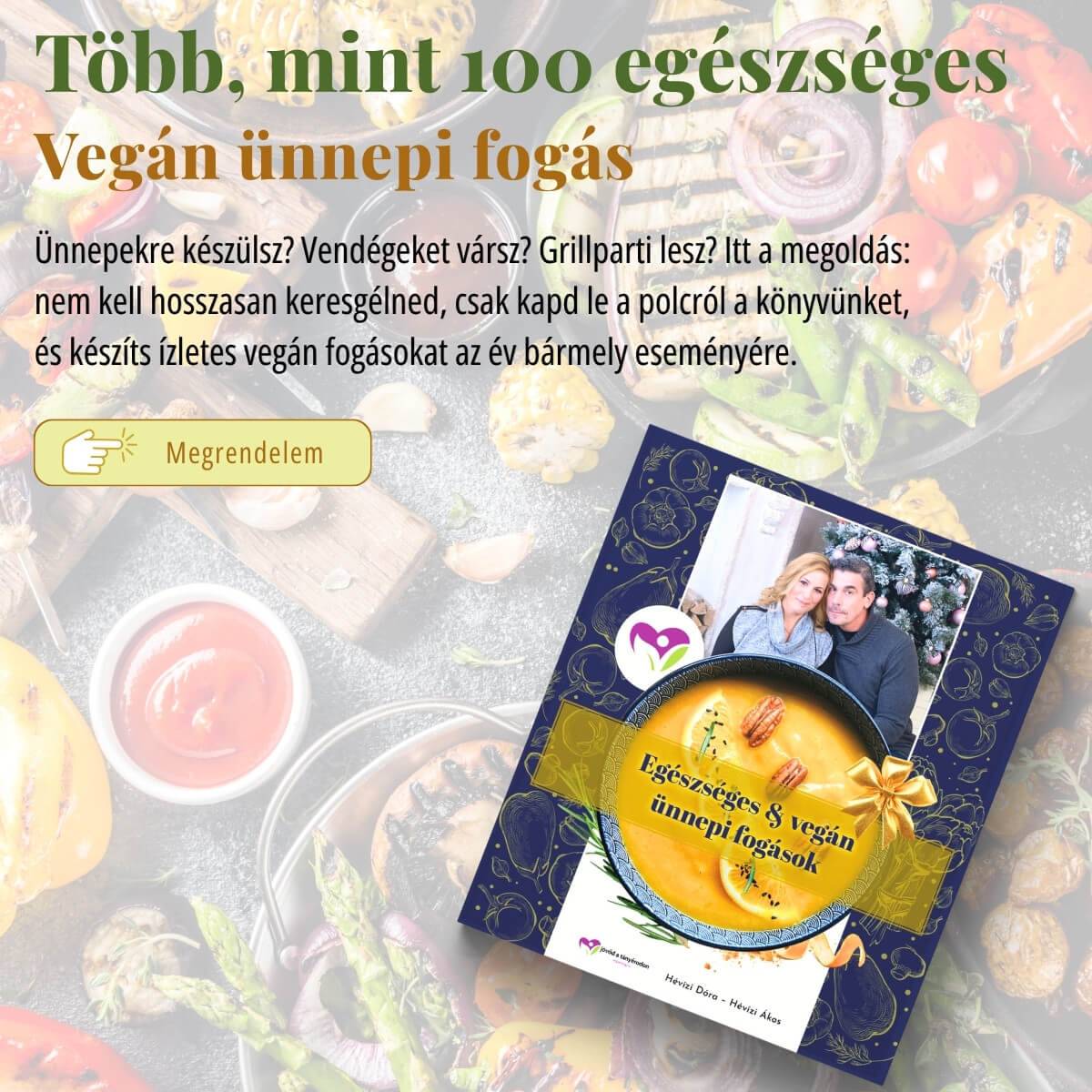 Vegán receptkönyv vásárlás