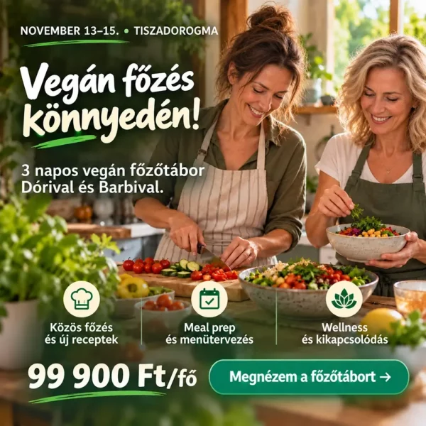 Vegán főzőtábor